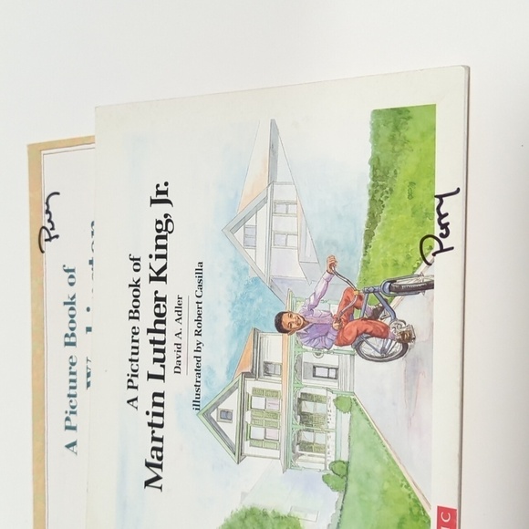 David A Adler Lot PB George Washington & Martin Luther King Jr. Book - Picture 2 of 7